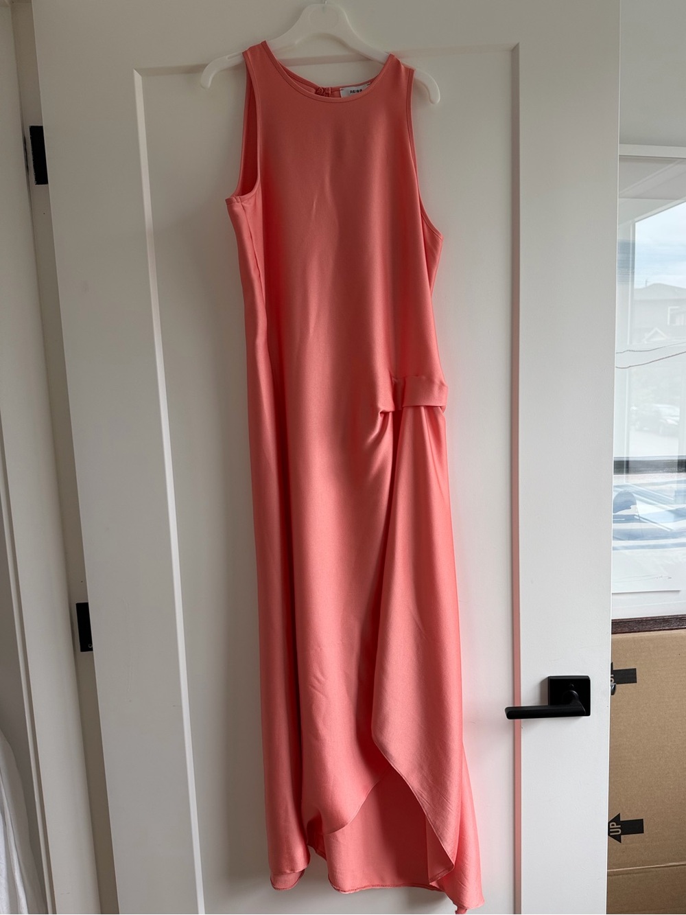 REISS Coral Satin Dress TEEN NWT